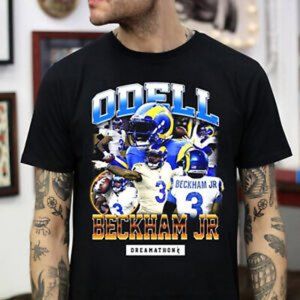 Odell Beckham Jr American Football MVP Player T Shirt
